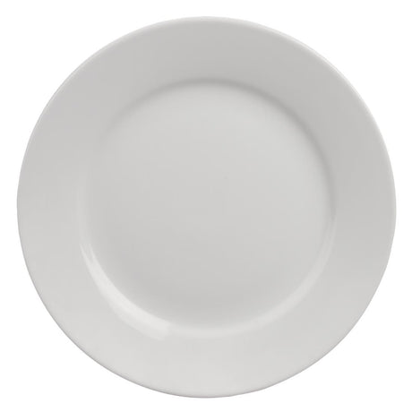 Olympia Athena Wide Rimmed Plates 254mm (4 Pack)