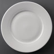 Olympia Athena Wide Rimmed Plates 254mm (4 Pack)