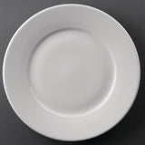 Olympia Athena Wide Rimmed Plates 254mm (4 Pack)