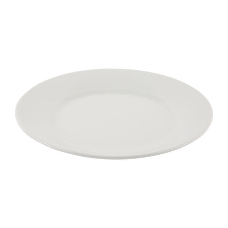 Olympia Athena Wide Rimmed Plates 254mm (4 Pack)