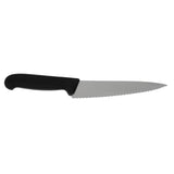 CC265 Victorinox Fibrox Serrated Carving Knife 19cm