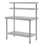 CC359 Vogue Stainless Steel Prep Station 1200x600mm