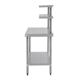 CC359 Vogue Stainless Steel Prep Station 1200x600mm