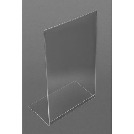 CC445 Slanted Acrylic Menu Holder