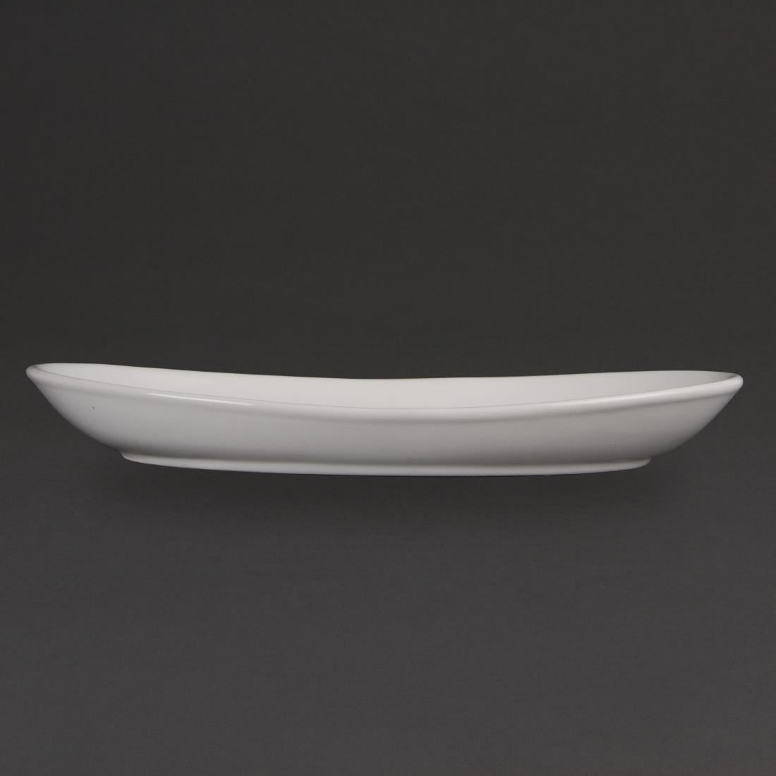 CC890 Olympia French Deep Oval Plates 304mm (Pack of 4)