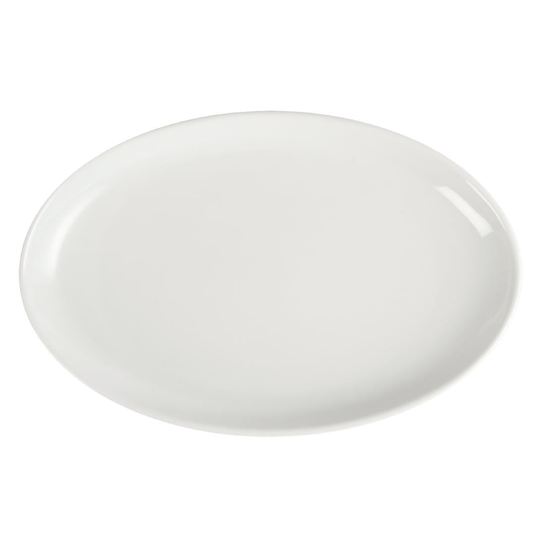 CC890 Olympia French Deep Oval Plates 304mm (Pack of 4)