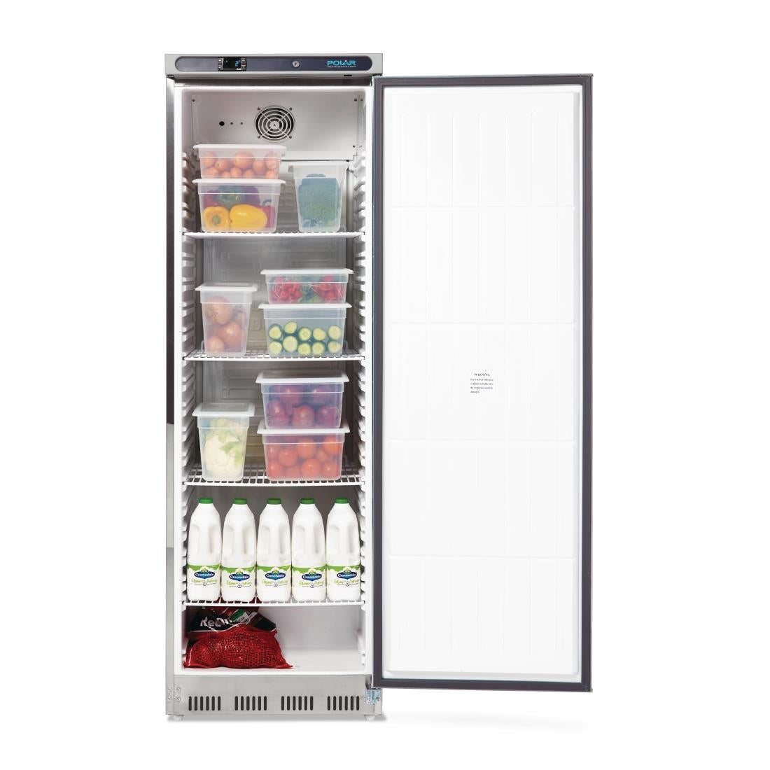 CD082 Polar C-Series Upright Fridge 400Ltr CD082