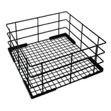 CD243 Vogue Wire High Sided Glass Basket 400mm