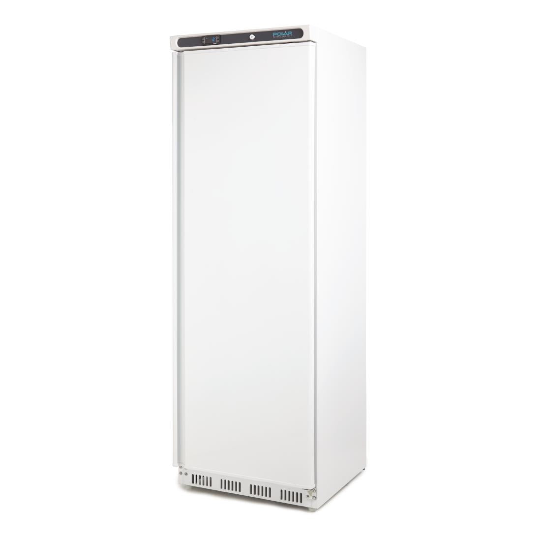 CD612 Polar C-Series Upright Fridge White 400Ltr