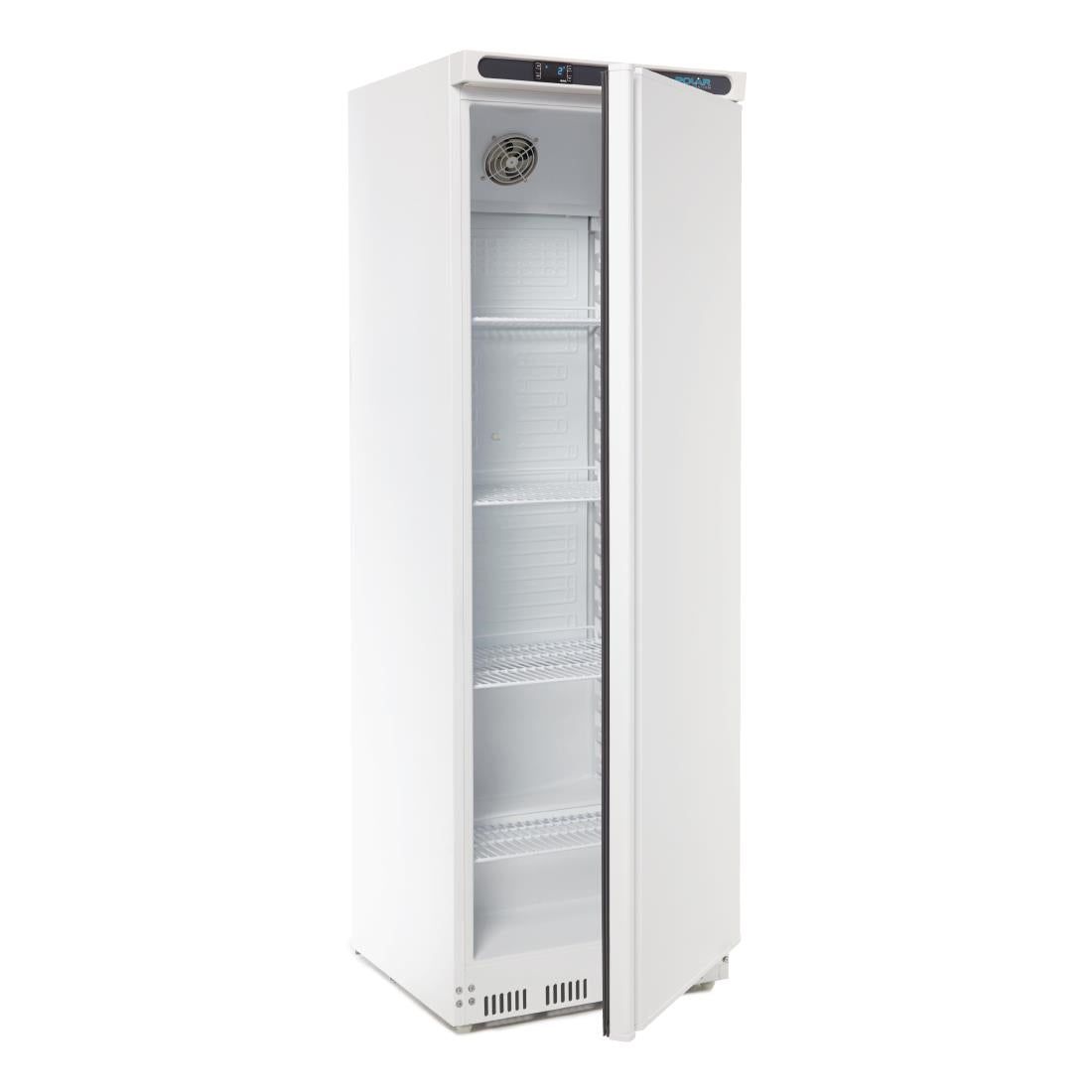 CD612 Polar C-Series Upright Fridge White 400Ltr