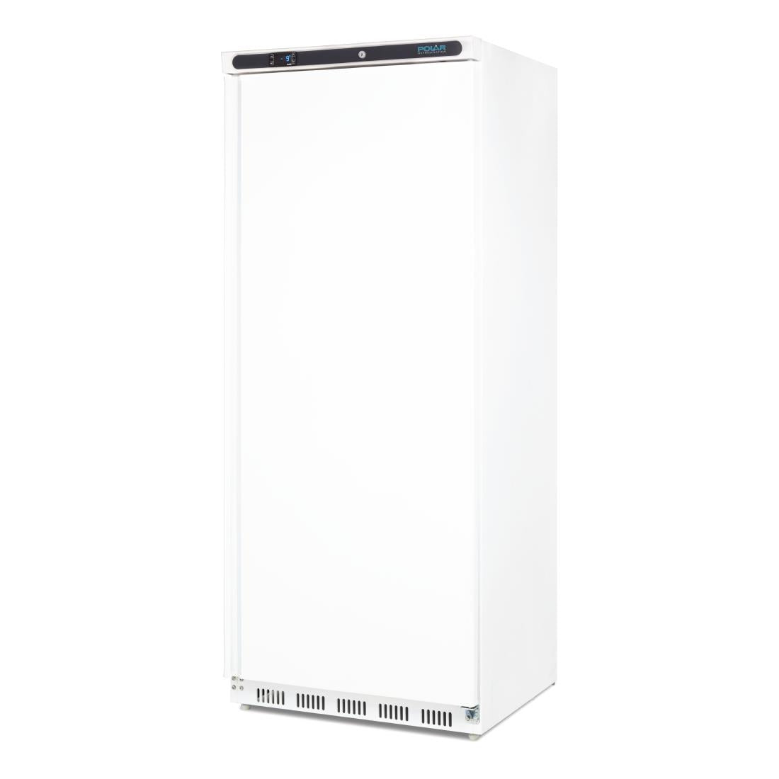 CD615 Polar C-Series Upright Freezer White 600Ltr
