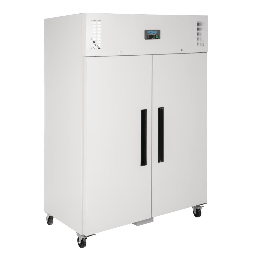 CD616 Polar G-Series Upright Double Door Freezer 1200Ltr White
