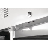 CC663 Polar G-Series Upright Double Door Fridge 1200Ltr White