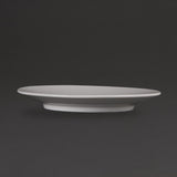 CD737 Olympia Whiteware Elegant Saucers 148mm (Pack of 12)