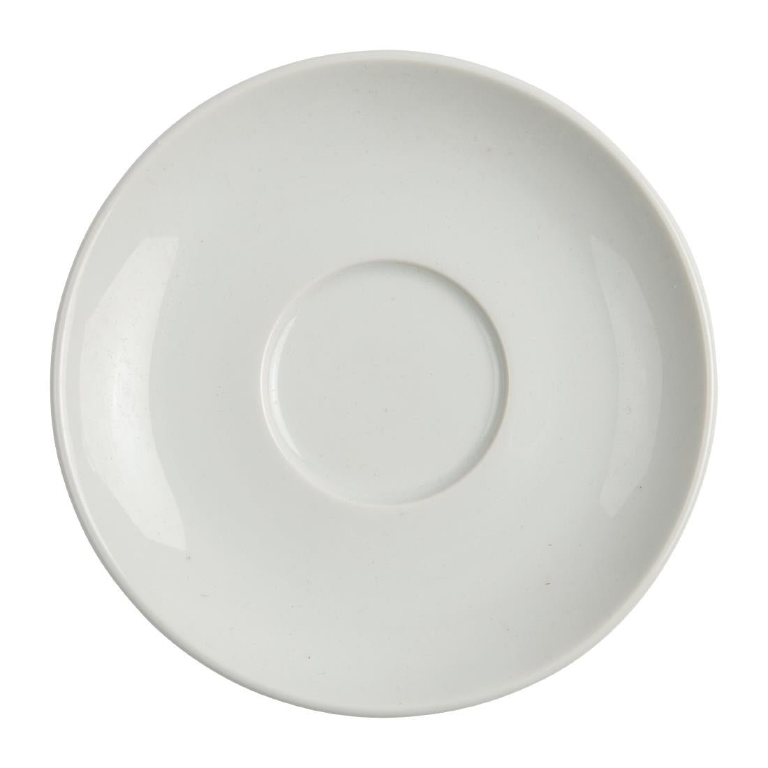 CD737 Olympia Whiteware Elegant Saucers 148mm (Pack of 12)