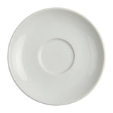 CD737 Olympia Whiteware Elegant Saucers 148mm (Pack of 12)