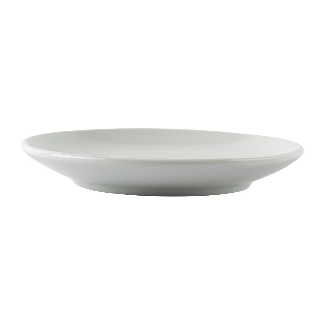 CD737 Olympia Whiteware Elegant Saucers 148mm (Pack of 12)