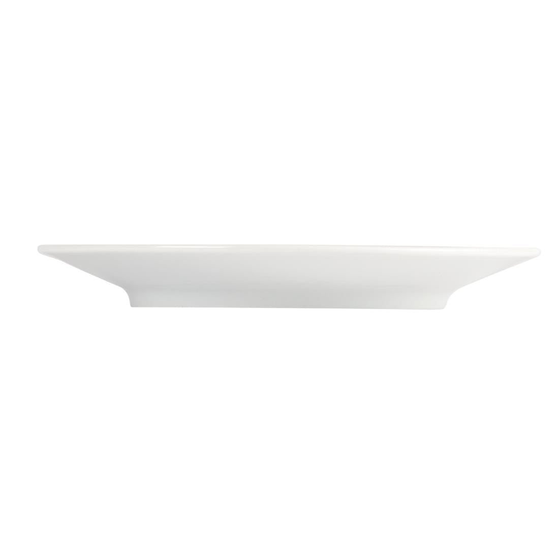 CD737 Olympia Whiteware Elegant Saucers 148mm (Pack of 12)