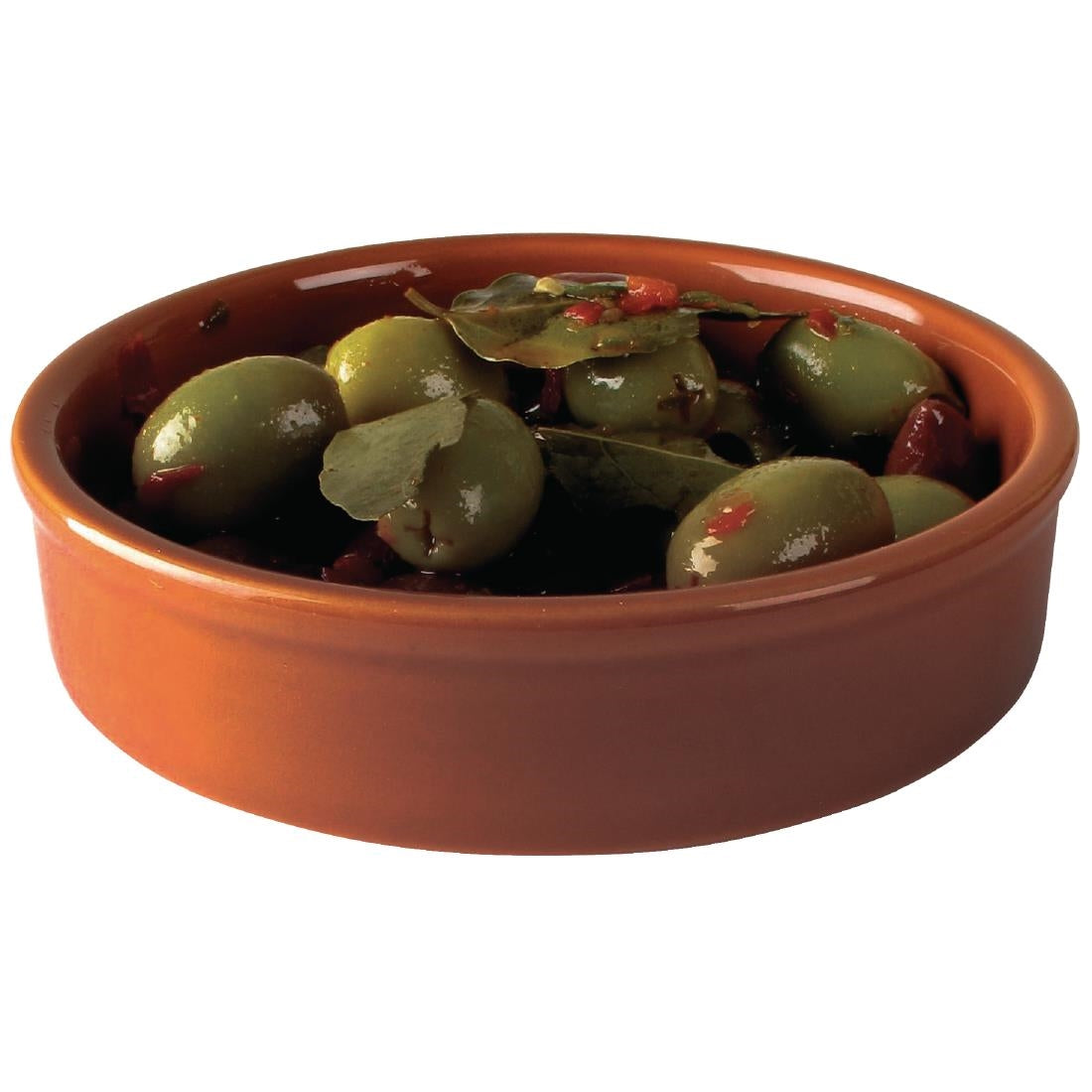 CD741 Olympia Rustic Mediterranean Large Dishes 134mm (Pack of 6)