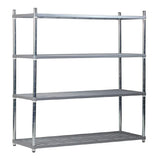 CE118 Craven 4 Tier Nylon Coated Wire Shelving 1700x1475x591mm - JD Catering Equipments Ltd