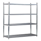 CE113 Craven 4 Tier Nylon Coated Wire Shelving 1700x1175x391mm - JD Catering Equipments Ltd