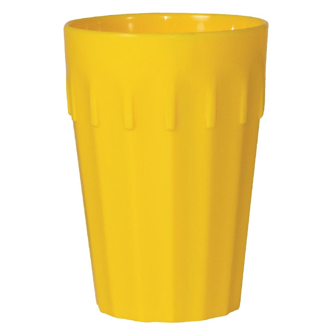 CE270 Olympia Kristallon Polycarbonate Tumblers Yellow 142ml (Pack of 12)