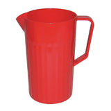 CE281 Olympia Kristallon Polycarbonate Jug Red 1.4Ltr - JD Catering Equipment Solutions Ltd