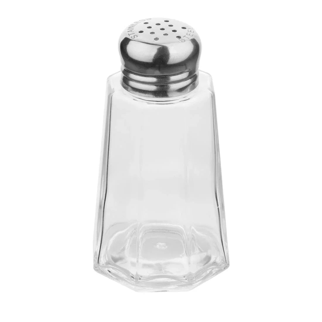 CE327 Panel Salt and Pepper Shaker (Pack of 12) - JD Catering Equipment Solutions Ltd