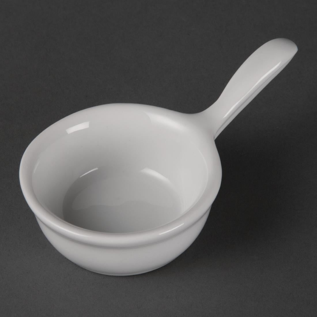 CE544 Olympia Miniature Pan Shaped Bowls 35ml 1.2oz (Pack of 12)