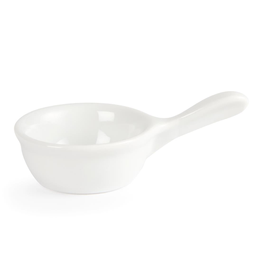CE544 Olympia Miniature Pan Shaped Bowls 35ml 1.2oz (Pack of 12)