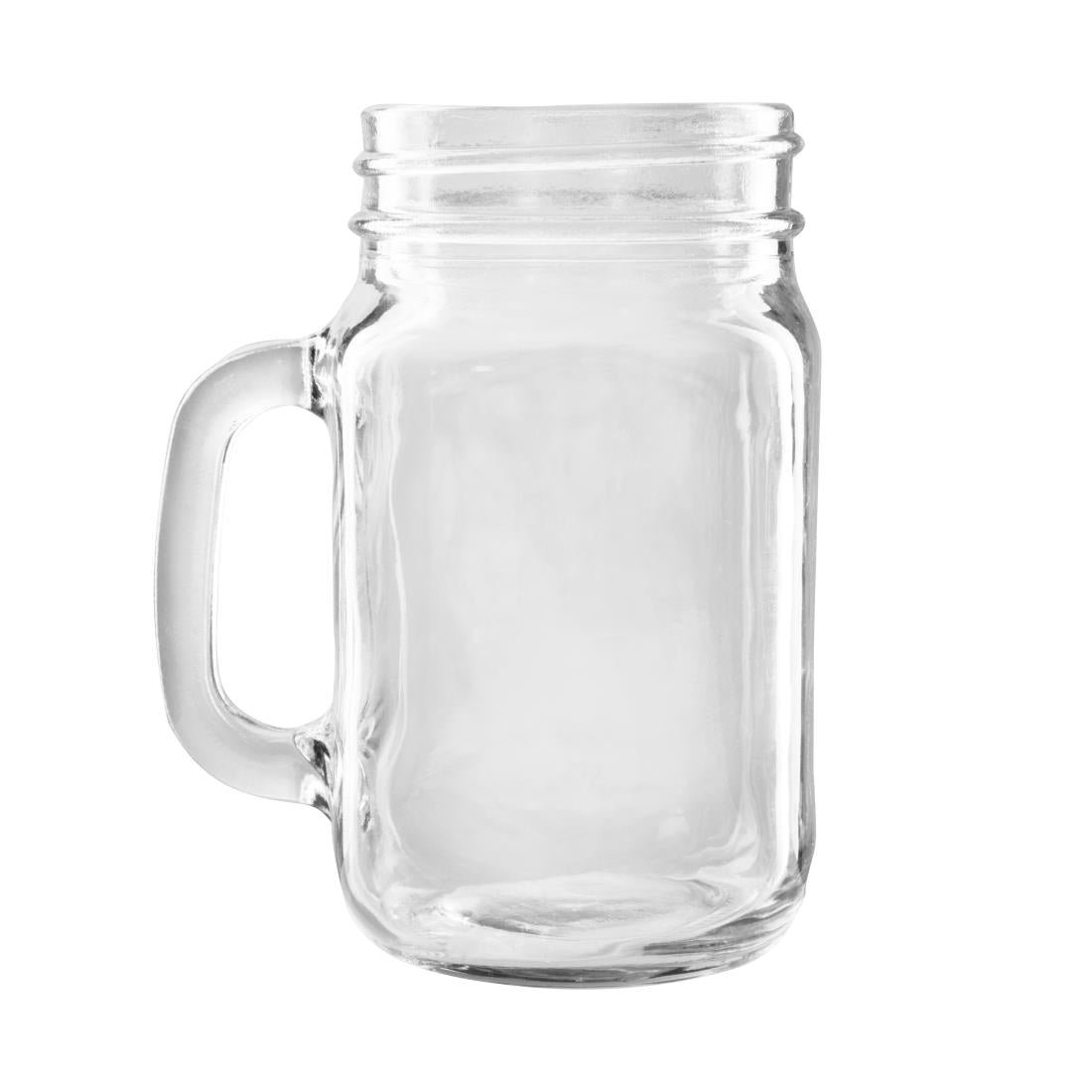 CE678 Olympia Handled Jam Jar Glasses 450ml (Pack of 12)