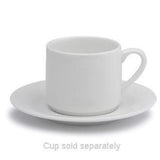 Elia Glacier Fine China Espresso Cups Saucers 115mm (6 Pack)