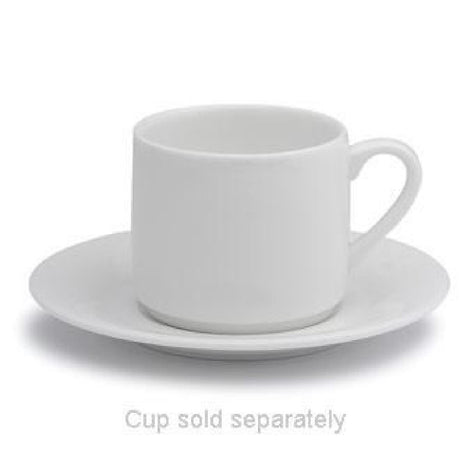Elia Glacier Fine China Espresso Cups Saucers 115mm (6 Pack)
