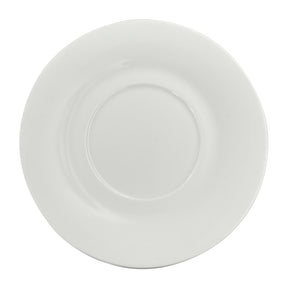 Elia Glacier Fine China Mug Saucers 155mm (6 Pack)