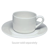 Elia Glacier Fine China Stackable Tea Cups 240ml (6 Pack)