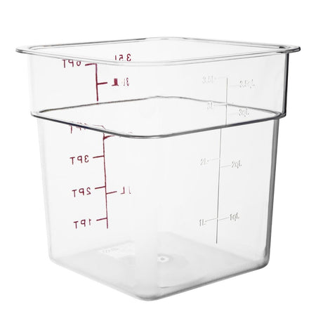 CF021 Vogue Polycarbonate Square Storage Container 3.5Ltr