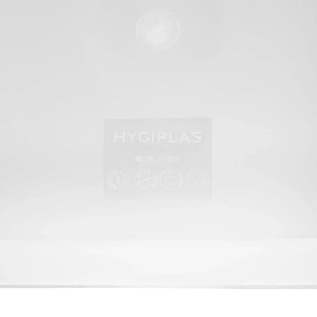 CF051 Vogue Square Food Storage Container Lid White Large - JD Catering Equipment Solutions Ltd
