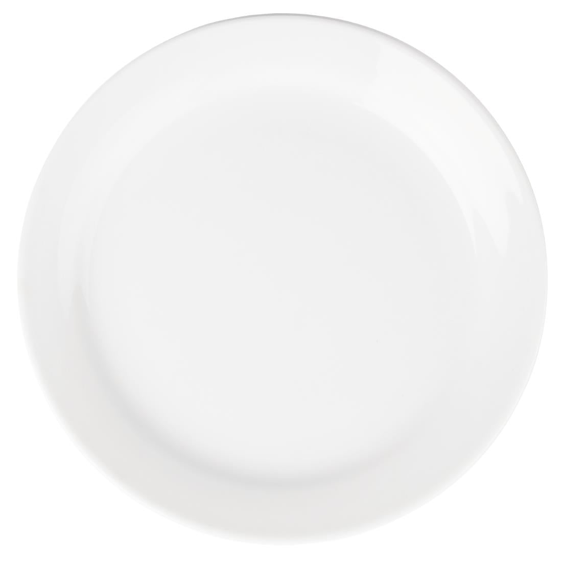 CF360 Olympia Athena Narrow Rimmed Plates 165mm (Pack of 12)