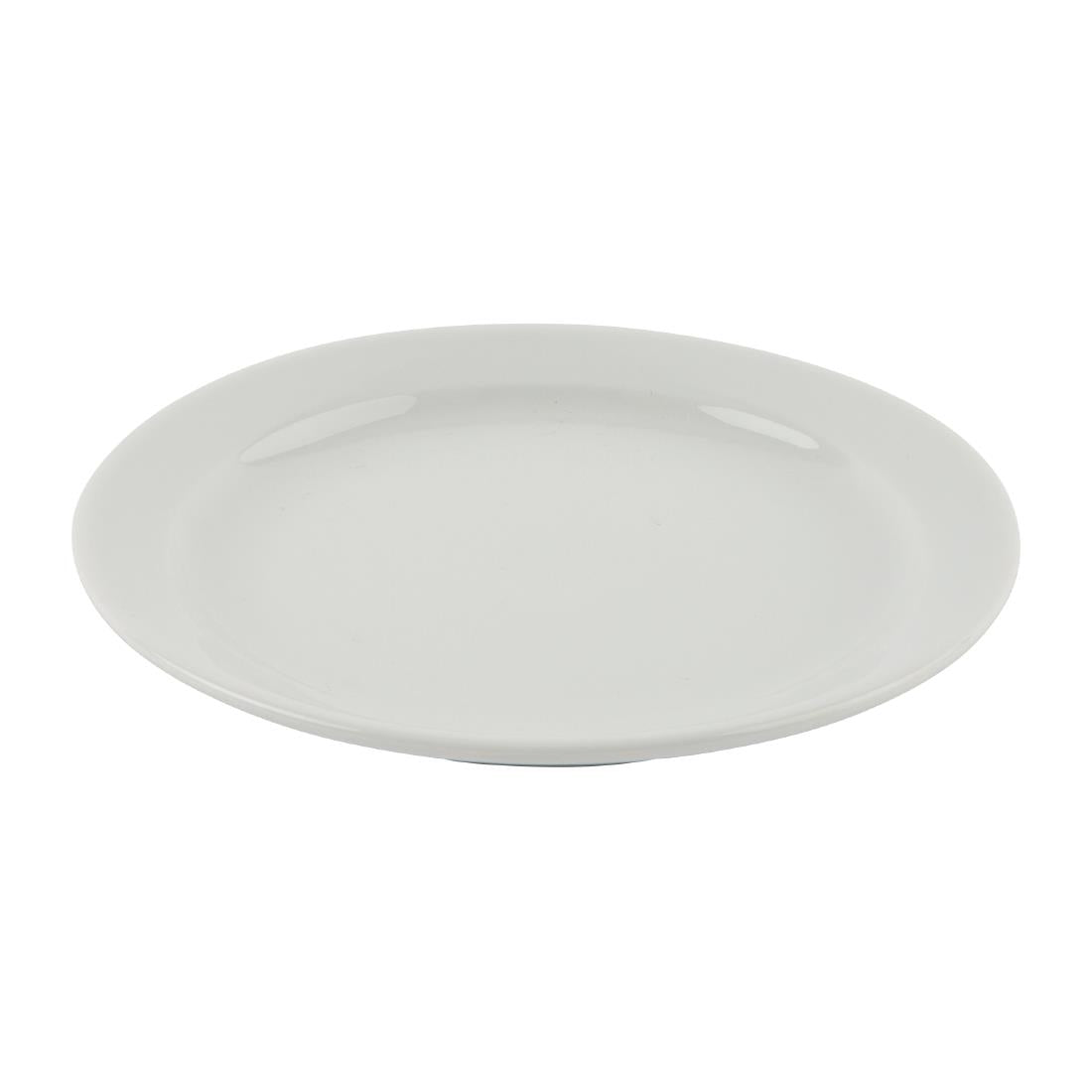 CF360 Olympia Athena Narrow Rimmed Plates 165mm (Pack of 12)