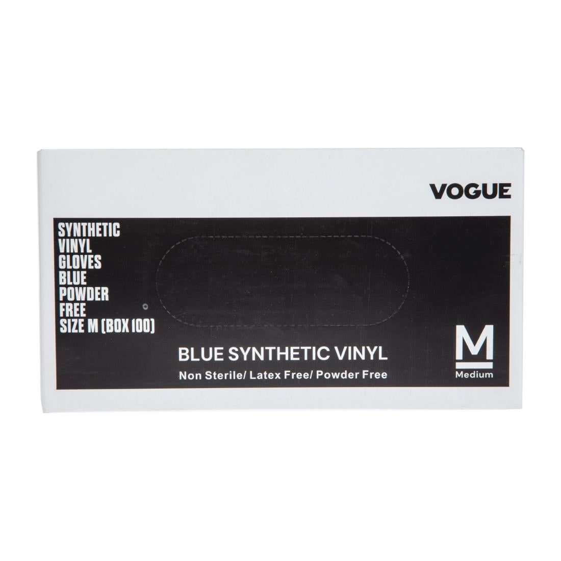 Vogue Powder-Free Vinyl Gloves XL (Pack of 100)
