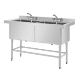 CF406 Vogue Double Deep Pot Sink