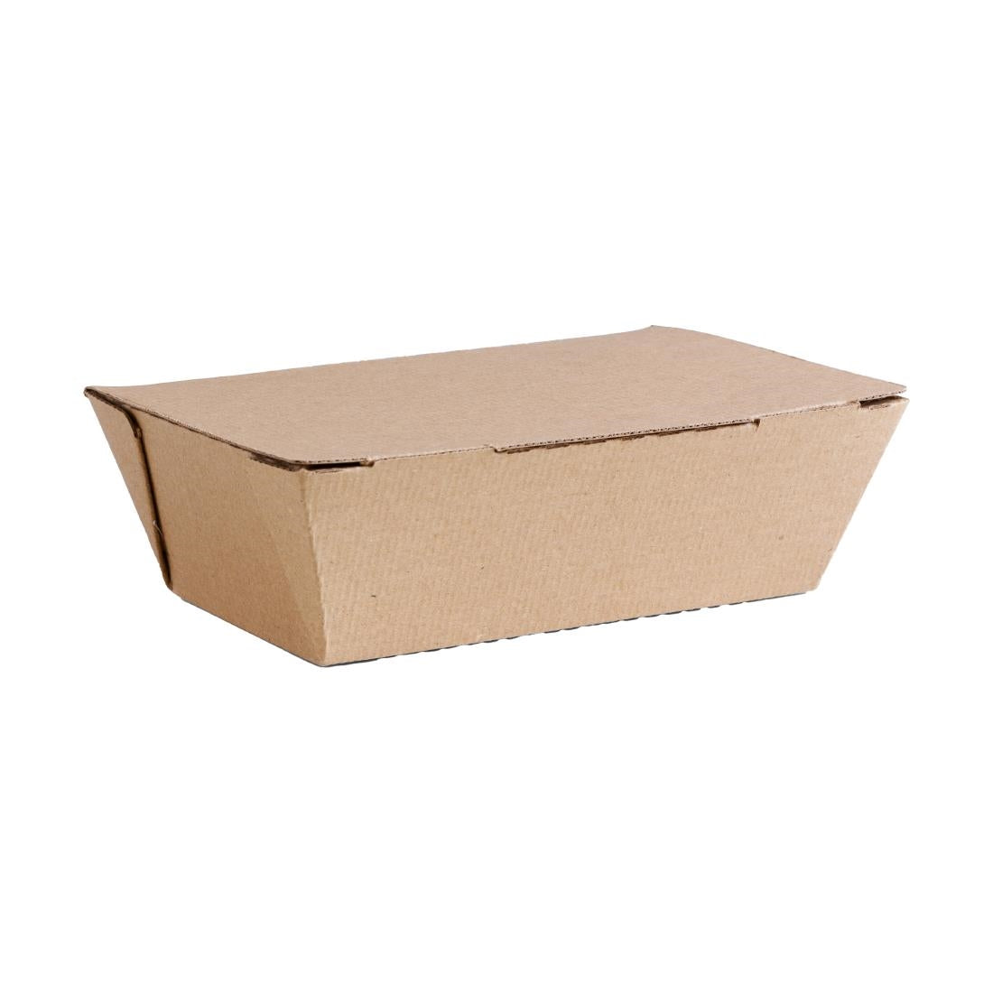 CF886 Vegware Compostable Microflute Takeaway Box 8x5" (Pack 250)