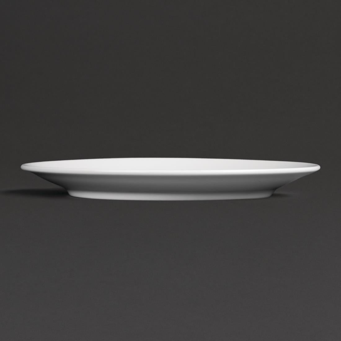 CG004 Royal Porcelain Classic White Coupe Plates 240mm (Pack of 12)