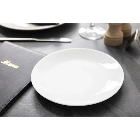 CG003 Royal Porcelain Classic White Coupe Plates 210mm (Pack of 12) - JD Catering Equipment Solutions Ltd