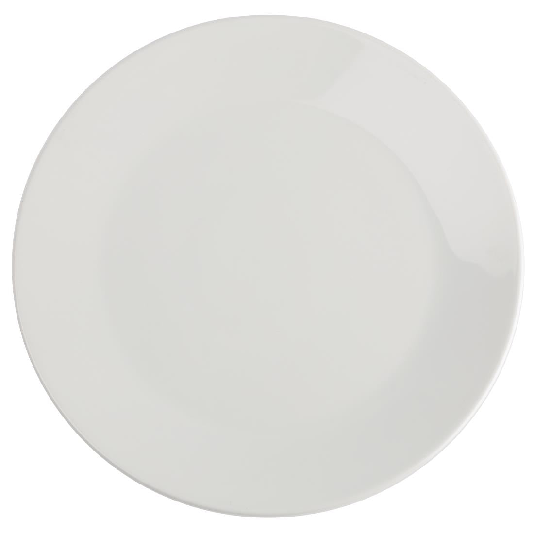 CG004 Royal Porcelain Classic White Coupe Plates 240mm (Pack of 12)