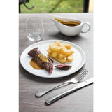 GT932 Royal Porcelain Classic White Gravy Boat 380ml (Pack of 2)