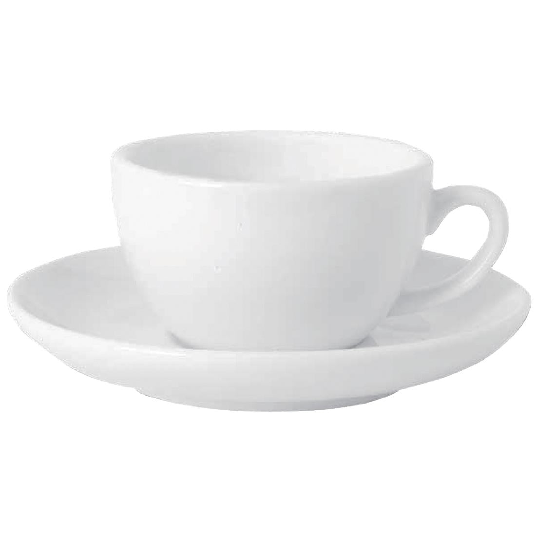 Royal Porcelain Classic White Breakfast Cups 300ml (Pack of 12)