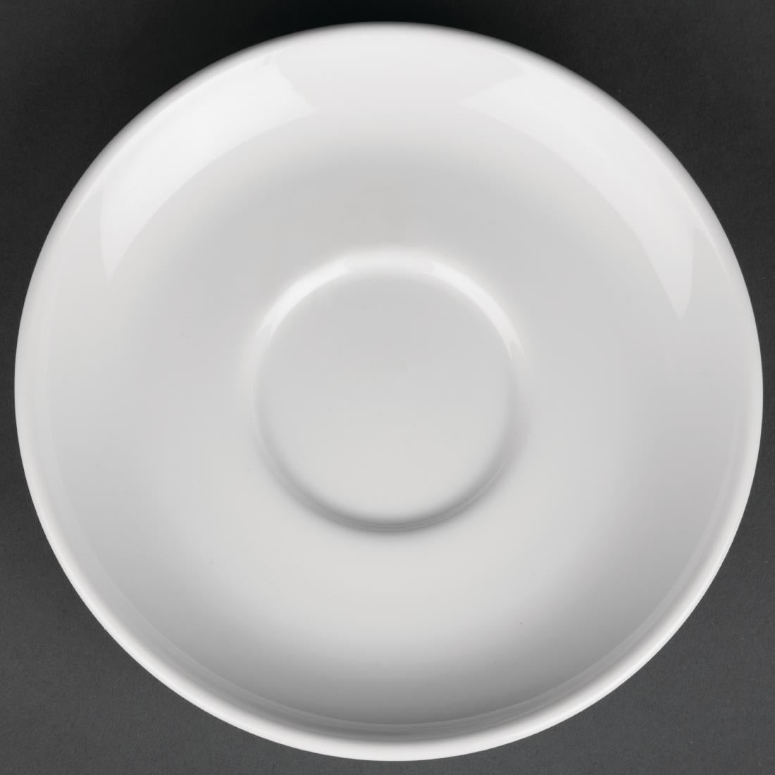 CG030 Royal Porcelain Classic White Breakfast Saucers 160mm (Pack of 12)