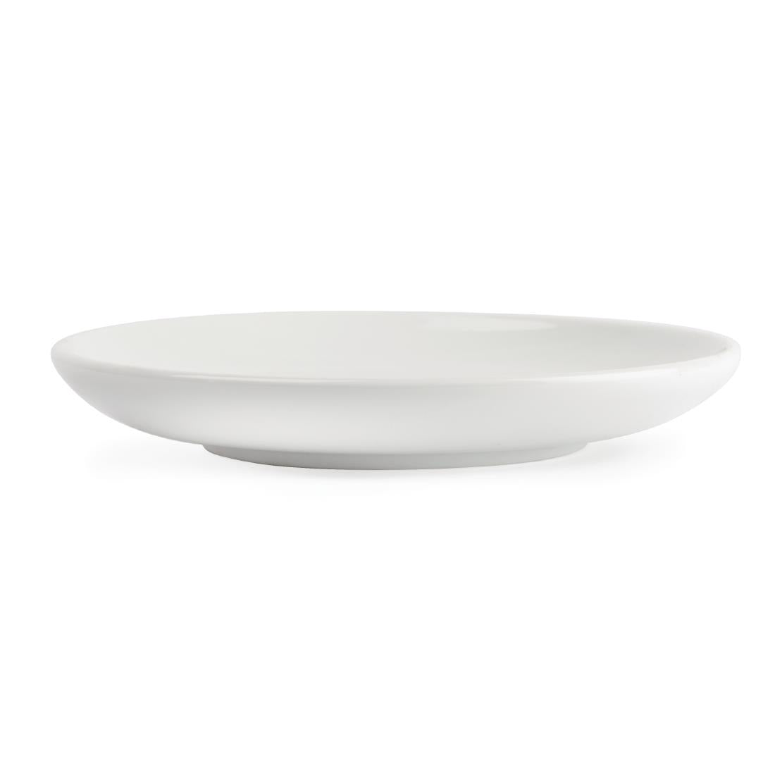 CG030 Royal Porcelain Classic White Breakfast Saucers 160mm (Pack of 12)