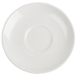 CG034 Royal Porcelain Classic White Espresso Cups Saucer 125mm (Pack of 12)